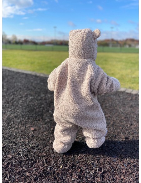 7AM Mono Jumpsuit Bébé Airy Oatmeal T 3