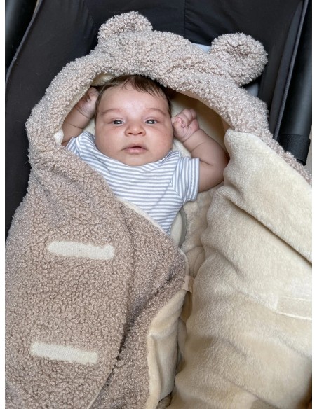 7AM Arrullo Nido Bébé Oatmeal Teddy