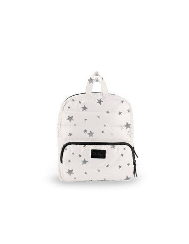 MOCHILAS - 7AM Mochila Mini Backpack White Grey