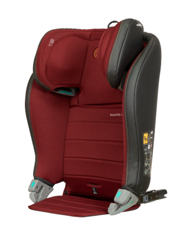 Silla coche Backfix i-Size Maroon