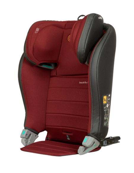 Silla coche Backfix i-Size Maroon
