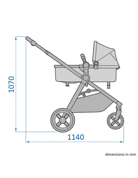 COCHECITO CAPAZO BEBE - Maxi Cosi Cochecito Zelia luxe premiun