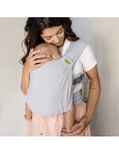Boba Bliss Mochila Fular Grey.