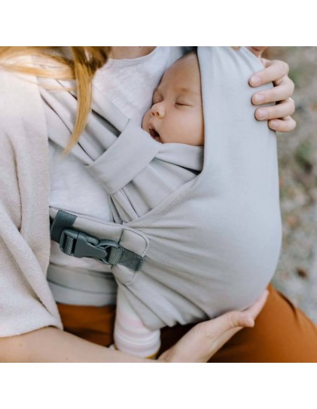 Boba Bliss Mochila Fular Grey.