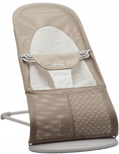  - Hamaca Soft Mesh BabyBjörn beige blanco