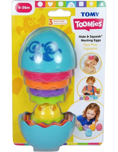  - TOMY juguete Huevos en el nido 