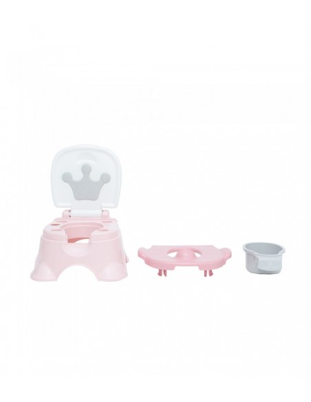 Olmitos Orinal Corona 3 en 1 Pink.