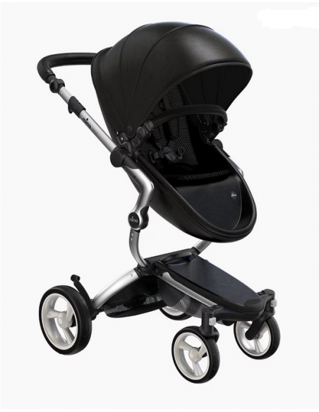 CARRITO BEBE CON CAPAZO - Mima Xari G4 Aluminio Negro Negro.