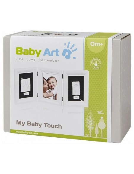 CUADROS - BABY ART MY BABY TOUCH WHITE BLACK.