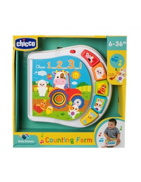  - Chicco Toys Book Counting Farm.