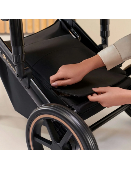 CARRITO DE BEBE 3 PIEZAS - kinderkraft Prime 2 dark green. 