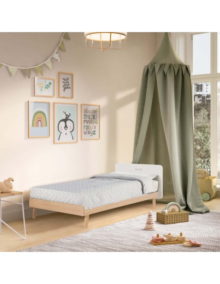 CUNA DE 70 BEBE - Micuna Cuna camita Big Trevi de 70×140 