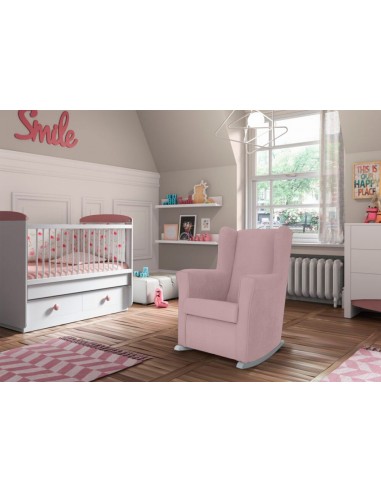 Sillon de lactancia Premiun Textil malva