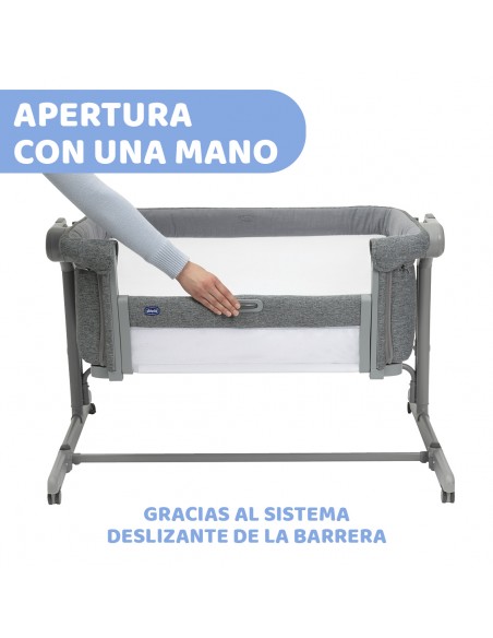 MINICUNAS COLECHO - Chicco Cuna Next2Me Magic Evo Dark Grey