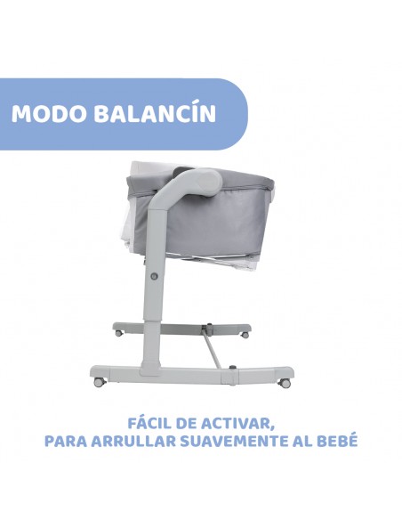 Chicco Cuna Next2Me Magic Evo Grey.