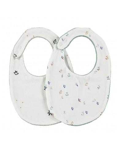 BABERO - Baby clic Pack 2 baberos Lavanda 