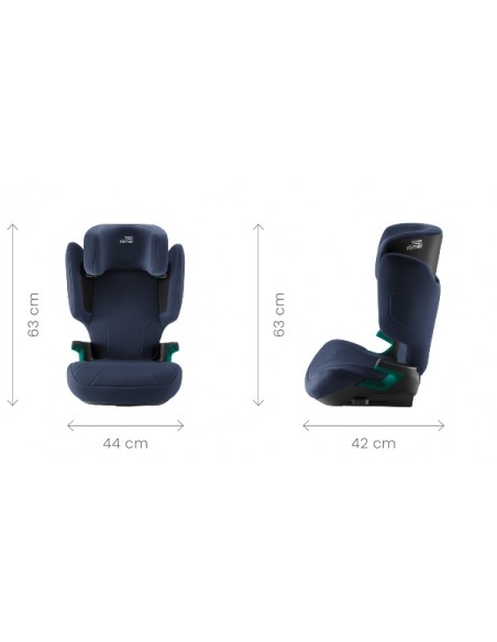 Britax Römer Silla Hi-Liner Space Black.
