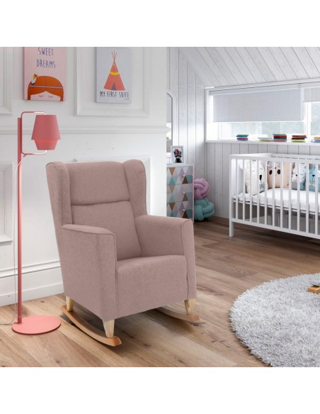Sillon lactancia Kombi textil Topo.