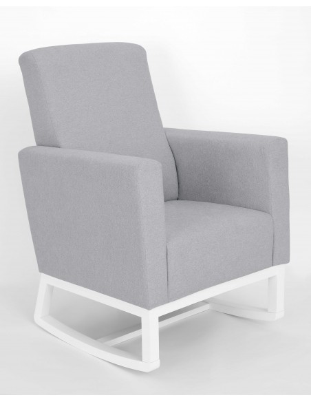 SILLONES LACTANCIA - Sillon lactancia Hope Tela Gris.