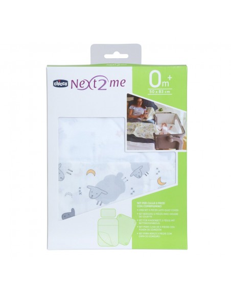 Chicco Cuna Next2Me Magic Evo Grey.