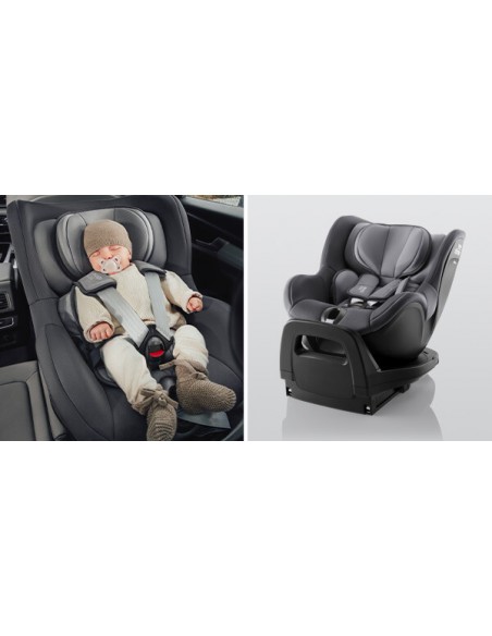 DE 0 A 4 AÑOS - Britax Romer Dualfix PRO Midnight Grey.