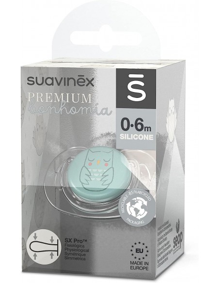  - Suavinex chupete Fisilologico OWL 0-6 m