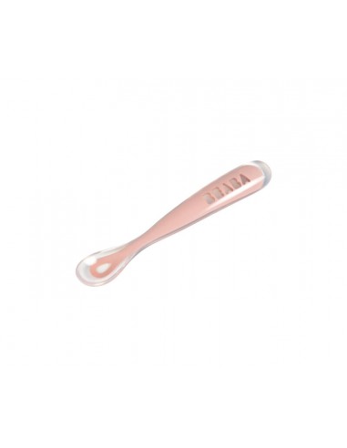 Cuchara Beaba primeras comidas Rosa Palo