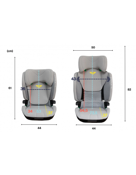 Axkid Nextkid Cloud Grey.