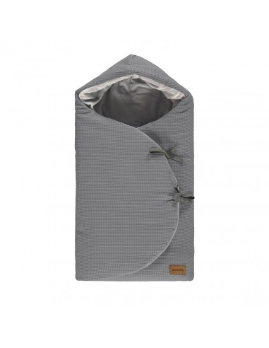 SACOS CAPAZOS - Petit Praia Saco capucha Waffle gris