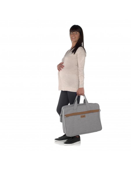  - Jane Bolso maternidad Clinic Bag Grey.