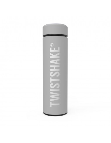 TERMOS DE BEBE - Twistshake Termo 420 ml gris pastel