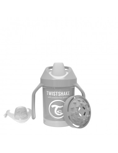  - Twistshake Mini Cup Pastel Gris 230ml 4+