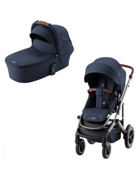 COCHECITO CAPAZO BEBE - Britax Duo Smile 5Z Night Blue