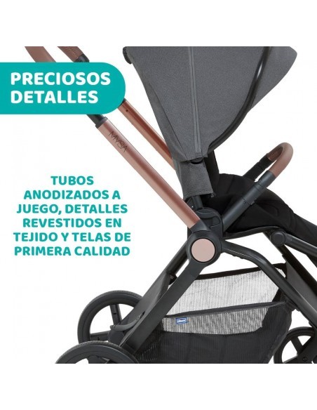 Chicco Trío Mysa Black Satin Kory I-S