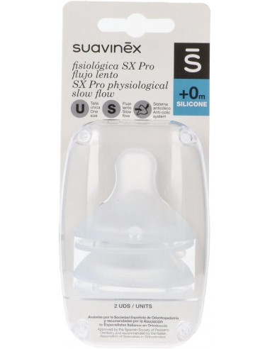  - Suavinex Tetina fisiológica SX Pro S