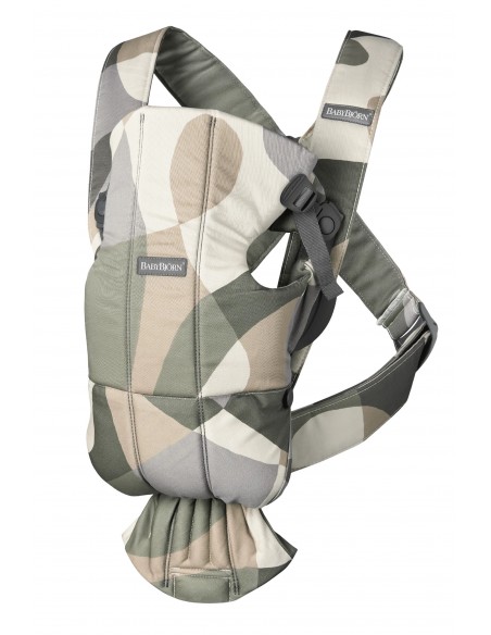 MOCHILAS PORTABEBES - Babybjorn Porta Bebé Mini Khaki verde