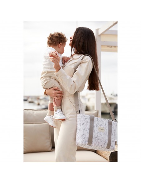 BOLSO CARRITO BEBE - Bimbi Bolso Crossbody + cambiador dots