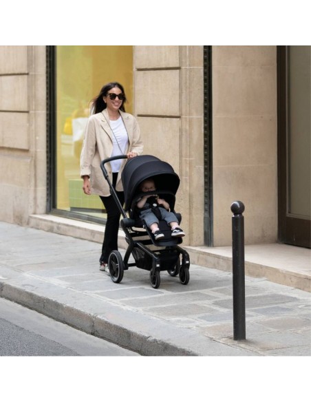 COCHE/ CAPAZO BEBE - Joolz Hub+ Conjunto Stone Grey.