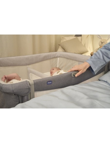 MINICUNAS COLECHO - Chicco Next2Me Twins Magnet Grey 
