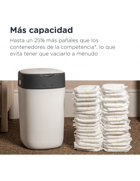 CONTENEDORES PARA PAÑALES - Tomme Tippee TWIST & CLICK Blanco 