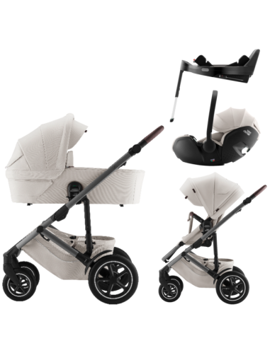Britax coche trio Smile 5Z Soft taupe