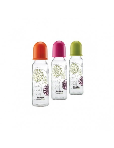 Beaba Biberón 250ml Gipsy (tema  trendy)