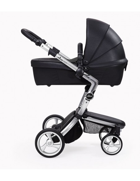 CARRITO BEBE CON CAPAZO - Mima Xari G4 Aluminio Negro Negro.