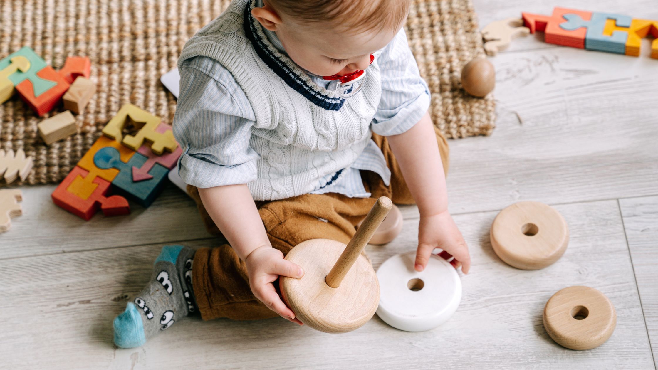 Recomendación de juguetes para bebés de 6 a 12 meses (parte 1